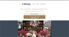 Desktop Screenshot of lamegodoces.com.br
